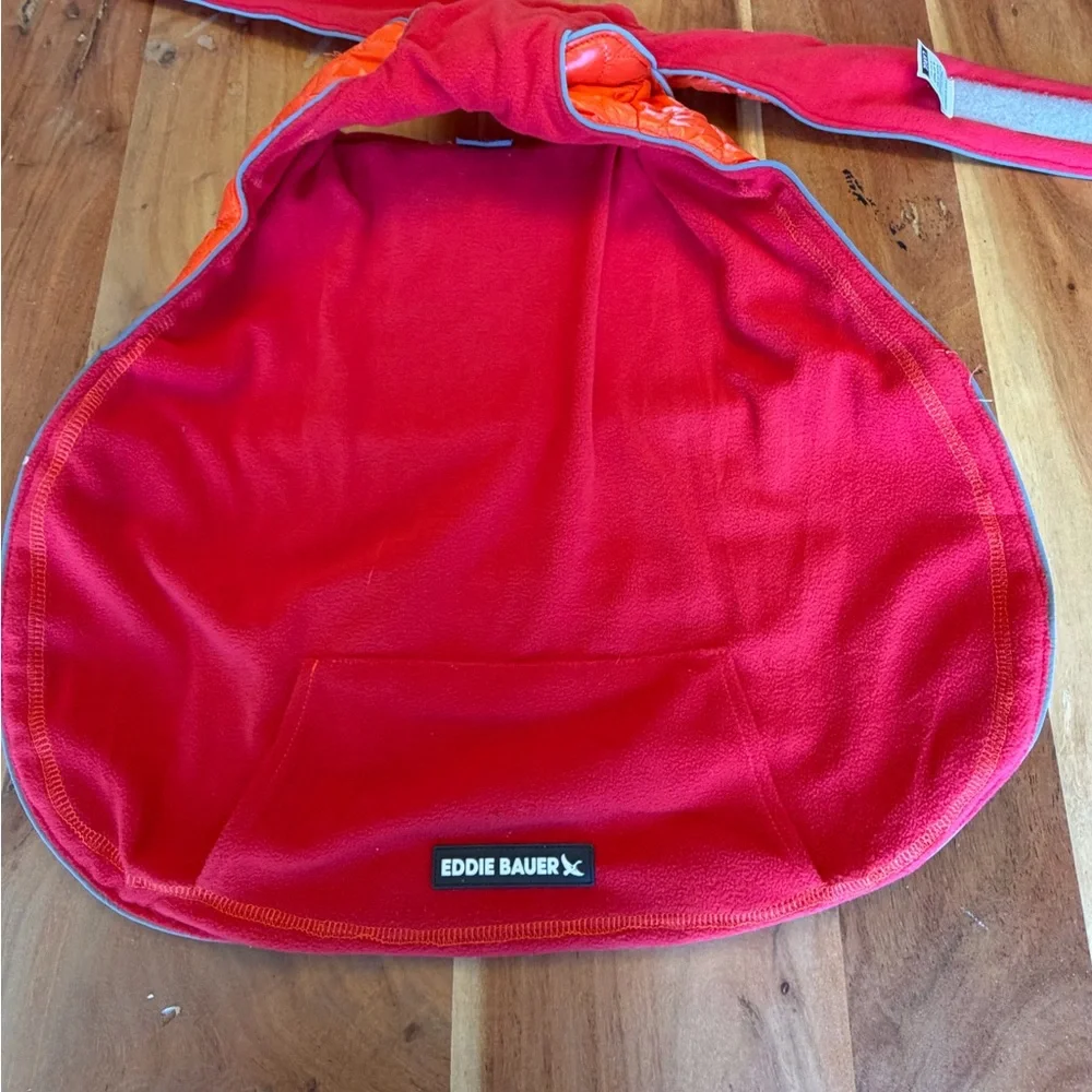 Eddie Bauer Reversible Quilted Dog Puffer - Large,‎ NWOT’s